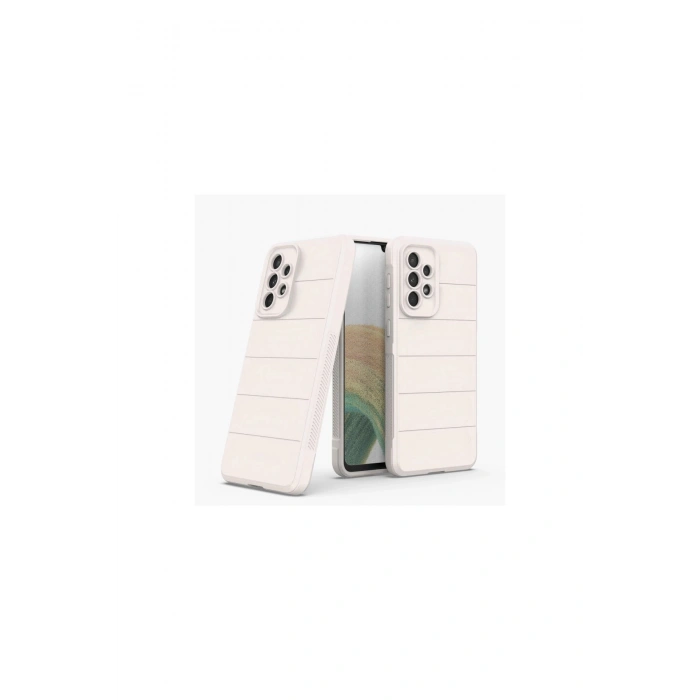 Samsung Galaxy A33 5g Kılıf Optimum Silikon - Krem