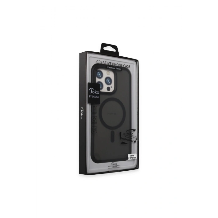 Joko İphone 15 Pro Toras Airbag Magsafe Kapak - Siyah