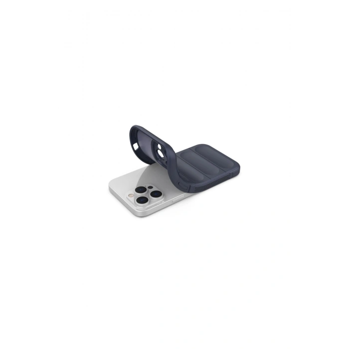 İphone 16 Pro Kılıf Optimum Silikon - Lacivert