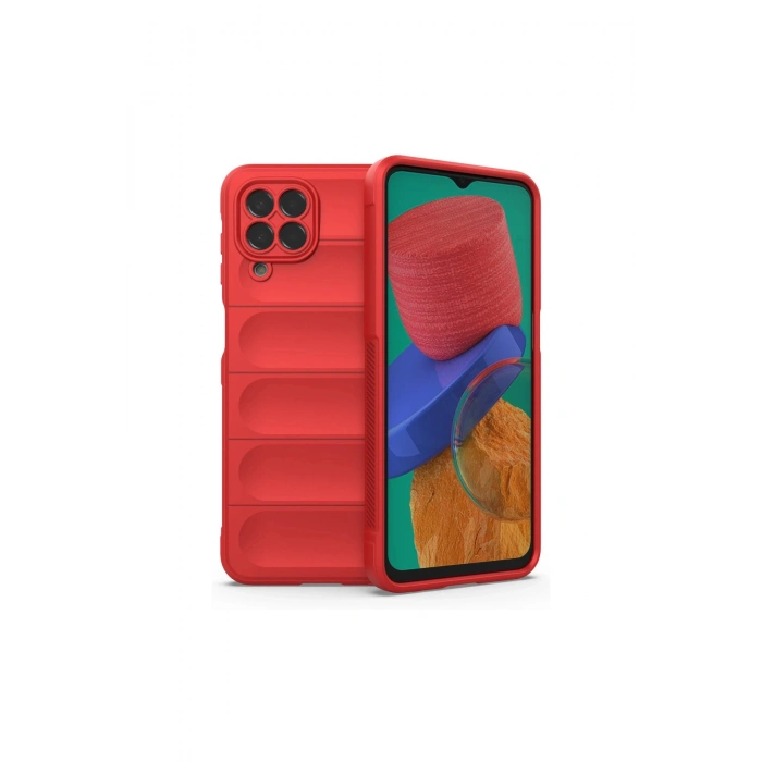 Samsung Galaxy M33 Kılıf Optimum Silikon - Kırmızı