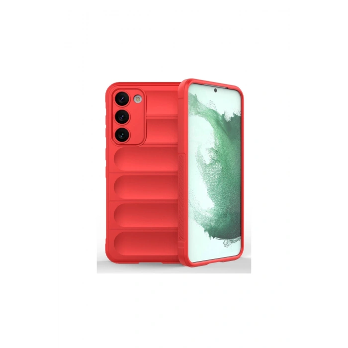 Samsung Galaxy S23 Plus Kılıf Optimum Silikon - Kırmızı