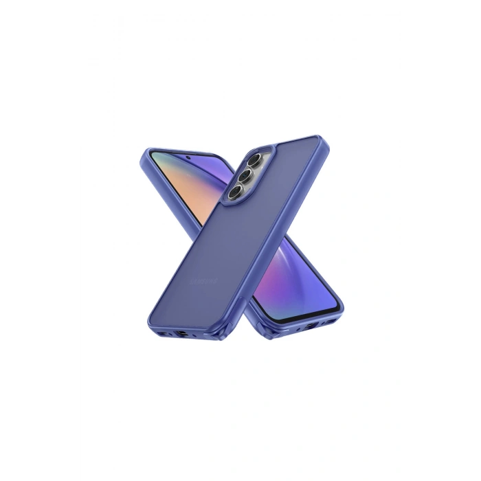 Samsung Galaxy A14 4g Kılıf Elegant Kapak - Açık Mavi