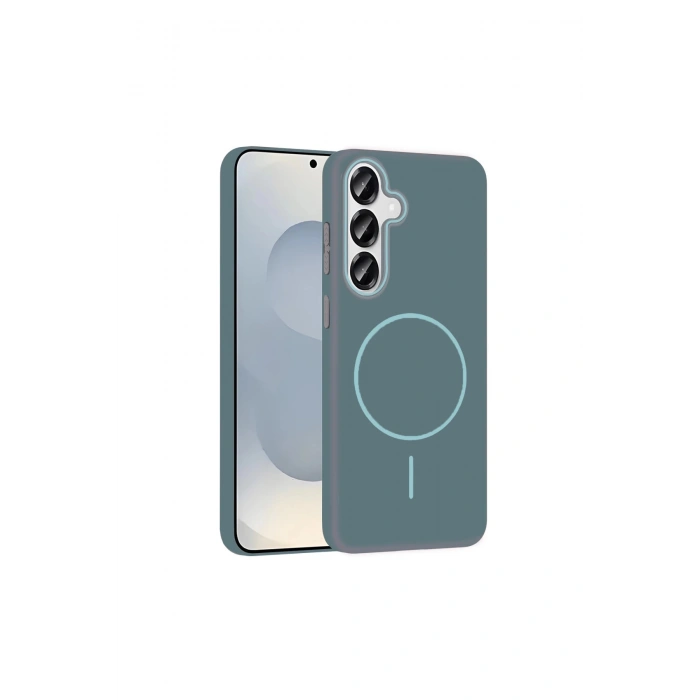 Joko Samsung Galaxy S25 Broş Magsafe Kapak - Turkuaz