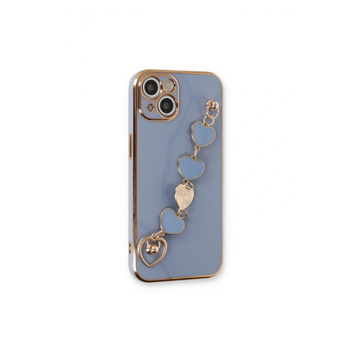 İphone 14 Kılıf Esila Silikon - Gri