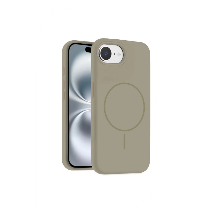 Joko İphone 16e Kılıf Jully Magsafe Kapak - Çöl Titanyum