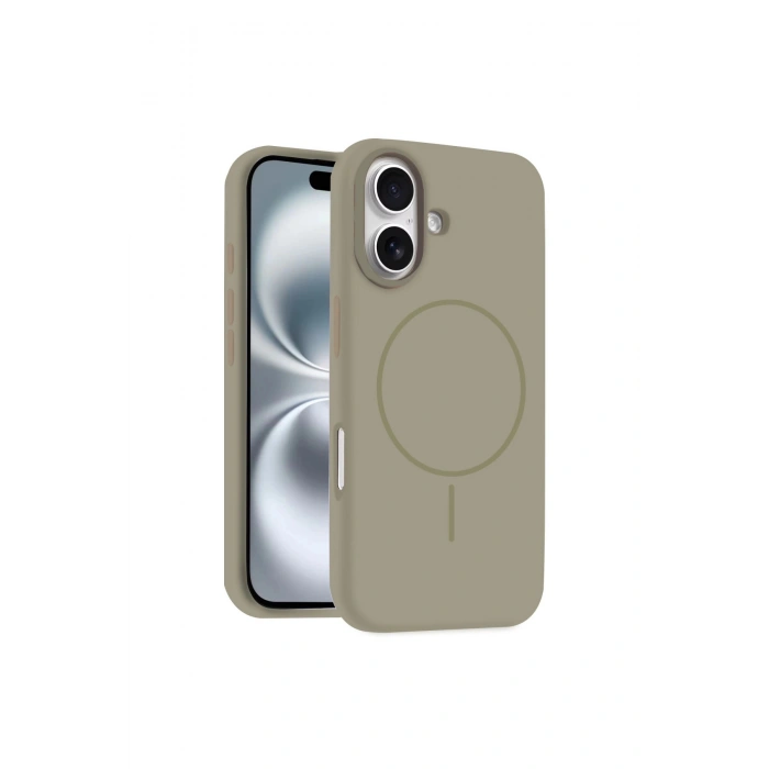 Joko İphone 16 Plus Kılıf Jully Magsafe Kapak - Çöl Titanyum