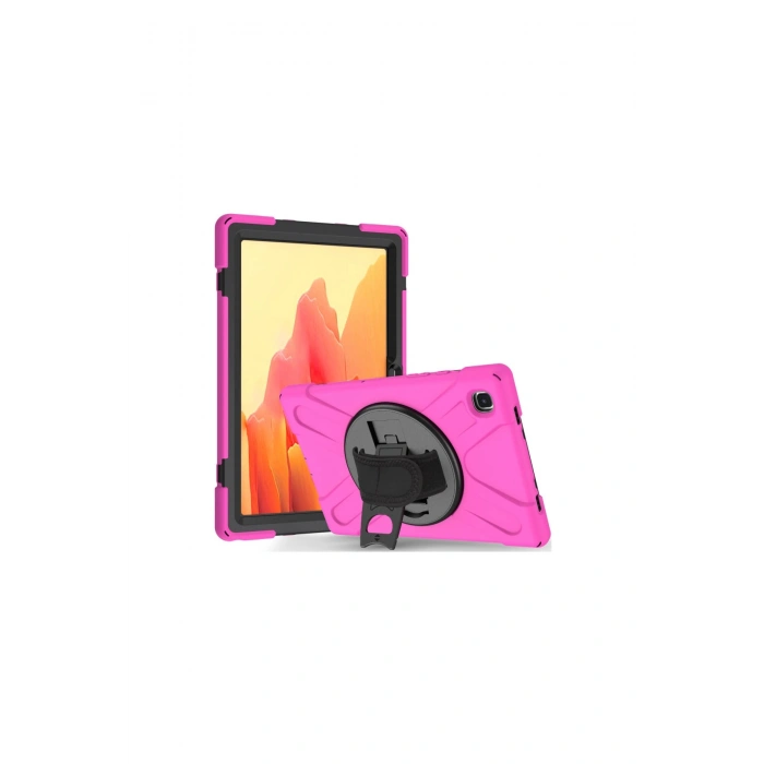 Samsung Galaxy T220 Tab A7 Lite 8.7 Kılıf Amazing Tablet Kapak - Pembe