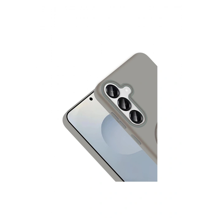 Joko Samsung Galaxy S25 Broş Magsafe Kapak - Çöl Titanyum