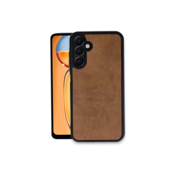 Samsung Galaxy A26 Kılıf Aras Deri Kapak - Taba