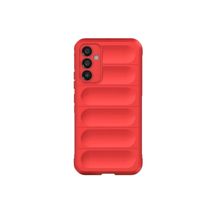 Samsung A56 Kılıf Optimum Silikon - Kırmızı