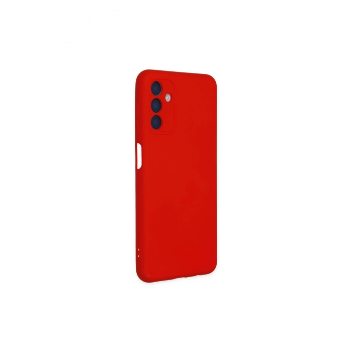 Samsung Galaxy A04s Kılıf Nano İçi Kadife Silikon - Kırmızı