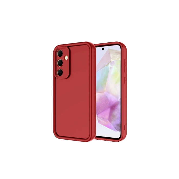 Samsung Galaxy A36 Kılıf Viera Silikon - Kırmızı