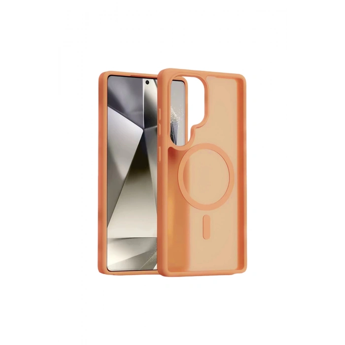 Joko Samsung Galaxy S25 Ultra Jota Magsafe Kapak - Turuncu