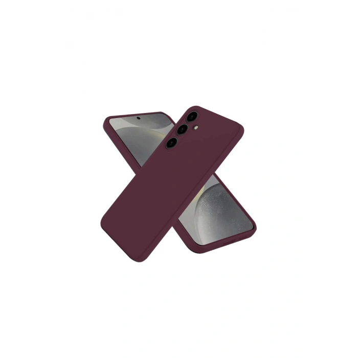 Samsung Galaxy A26 Kılıf First Silikon - Mürdüm