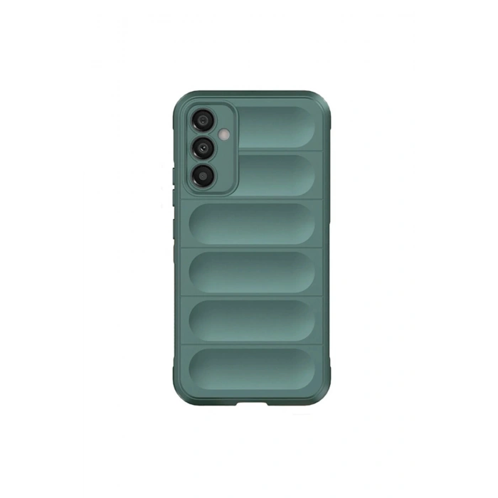 Samsung A56 Kılıf Optimum Silikon - Koyu Yeşil