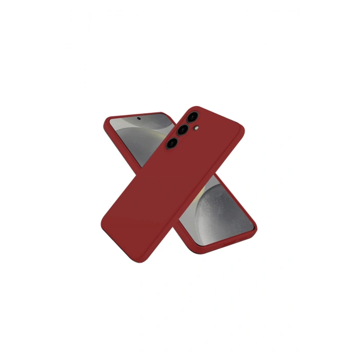 Samsung Galaxy A56 Kılıf First Silikon - Kırmızı