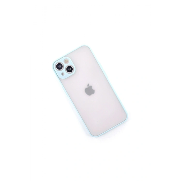 İphone 15 Plus Kılıf Montreal Silikon Kapak - Turkuaz