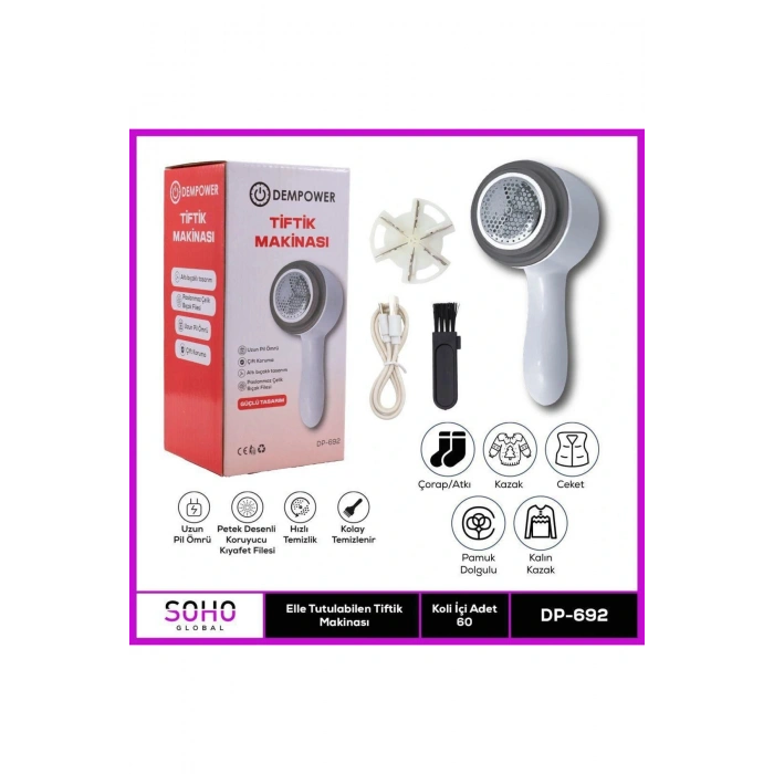 Elle Tutulabilen Tiftik Makinesi