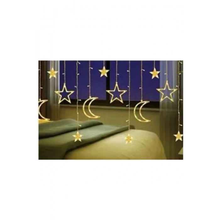 Ay Yıldız Perde Led Gün Işığı Mz-16-10