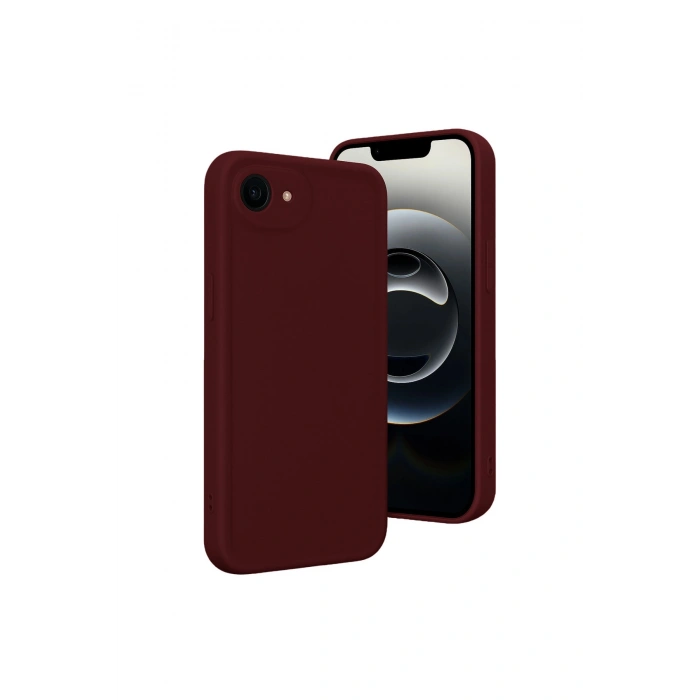 İphone 16e Kılıf Viera Silikon - Bordo
