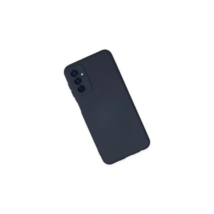 Samsung Galaxy M23 Kılıf Nano İçi Kadife Silikon - Lacivert