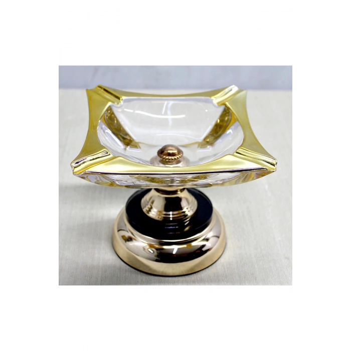 Metal Ayaklı Cam Küllük Alk4879