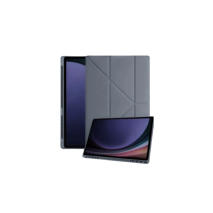 Samsung Galaxy X730 Tab S11 Kalemlikli Mars Tablet Kılıfı - Koyu Gri