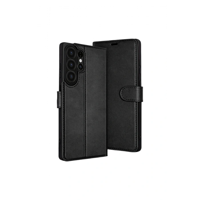 Samsung Galaxy S26 Ultra Trend S Plus Kapaklı Kılıf - Siyah