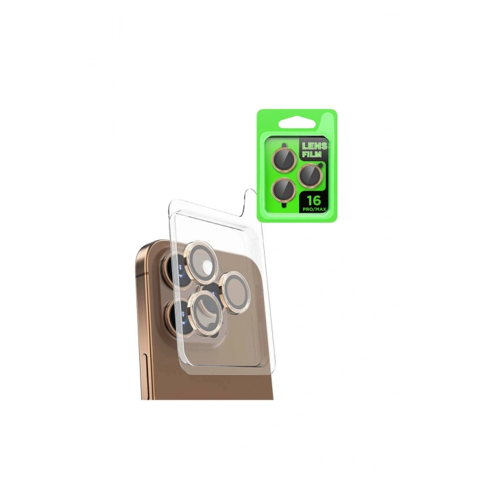 İphone 16 Pro Raze Metal Kamera Lens - Desert