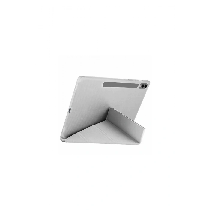 Samsung Galaxy X510 Tab S9 Fe 11 Kılıf Kalemlikli Mars Tablet Kılıfı - Gri