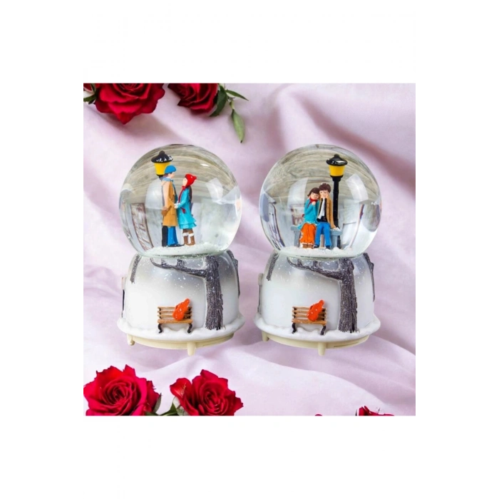 Kış Masalı Kar Küresi Büyük Boy