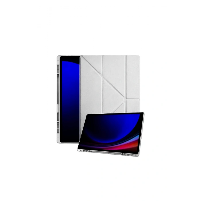 Samsung Galaxy X730 Tab S11 Kalemlikli Mars Tablet Kılıfı - Gri