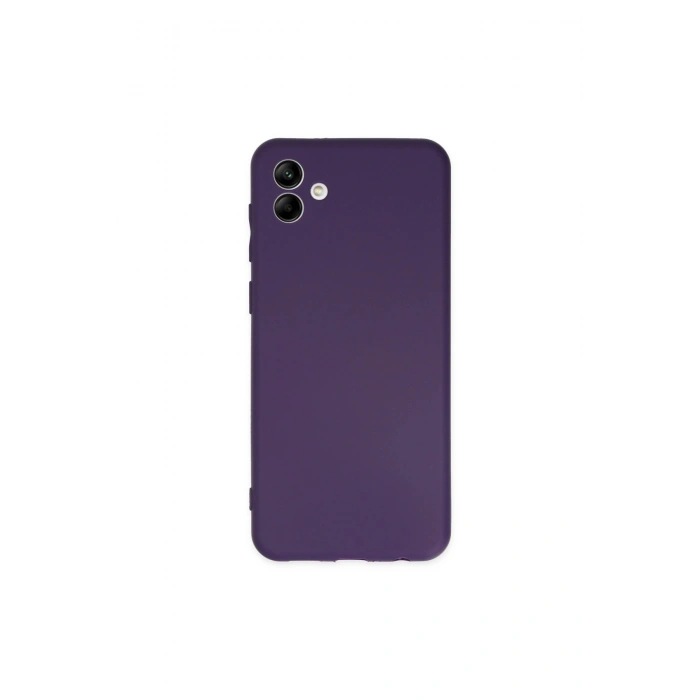 Samsung Galaxy A04 Kılıf First Silikon - Mor