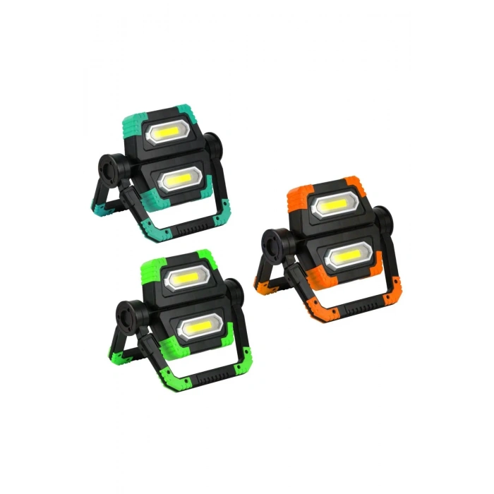 Bright Yd-858a Cob Led Projektör Pilli El Feneri