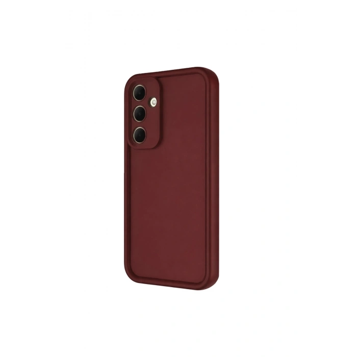 Samsung Galaxy A56 Kılıf Viera Silikon - Bordo