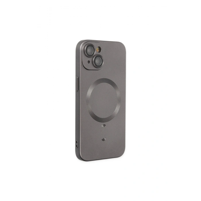 İphone 14 Plus Kılıf Moshi Lens Magneticsafe Silikon - Füme