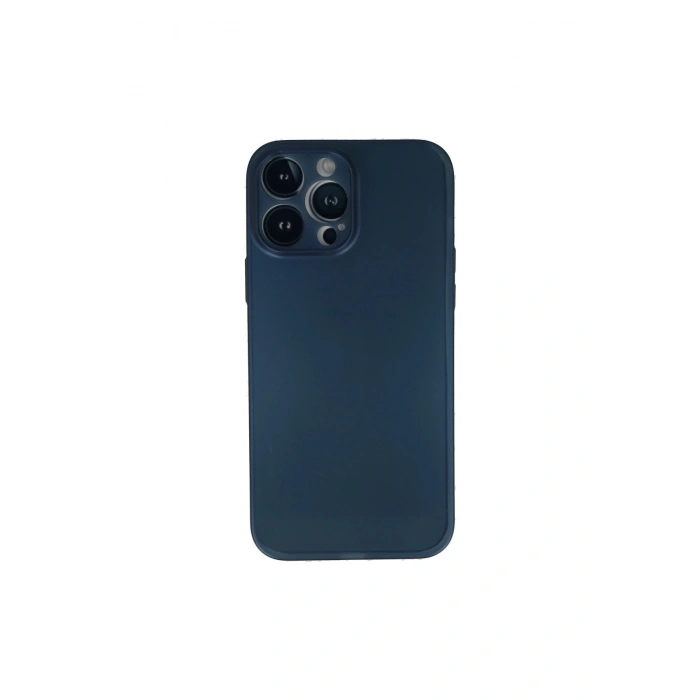 İphone 13 Pro Max Kılıf Pp Ultra İnce Kapak - Mavi