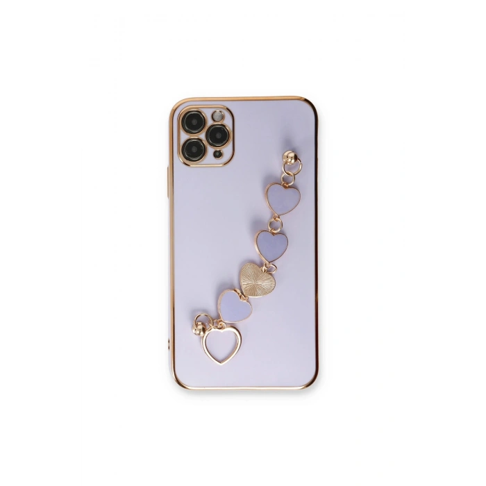 İphone 11 Pro Kılıf Esila Silikon - Lila