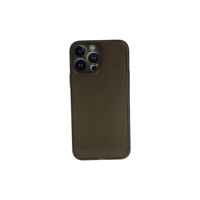 İphone 13 Pro Max Kılıf Pp Ultra İnce Kapak - Gri