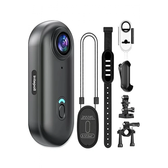 Mini Wıfı Aksiyon Kamerası 1080p Taşınabilir Vücut Kamerası Giyilebilir Video Kaydedici Ipx7 Su Geçi