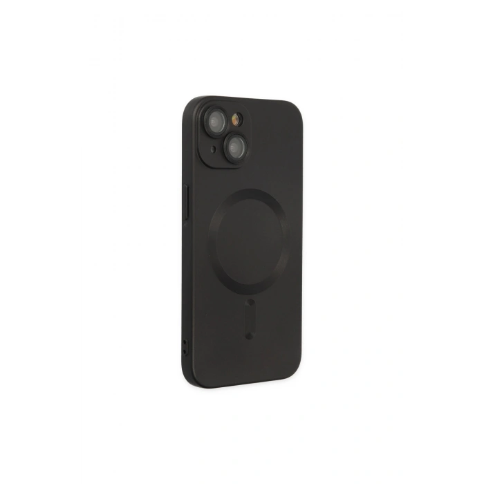 İphone 14 Plus Kılıf Moshi Lens Magneticsafe Silikon - Siyah