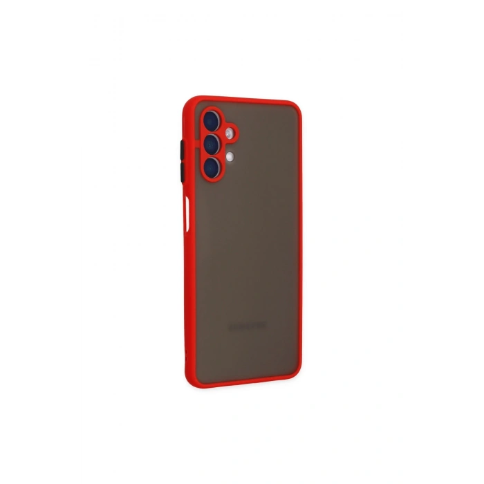 Samsung Galaxy A04s Kılıf Montreal Silikon Kapak - Kırmızı