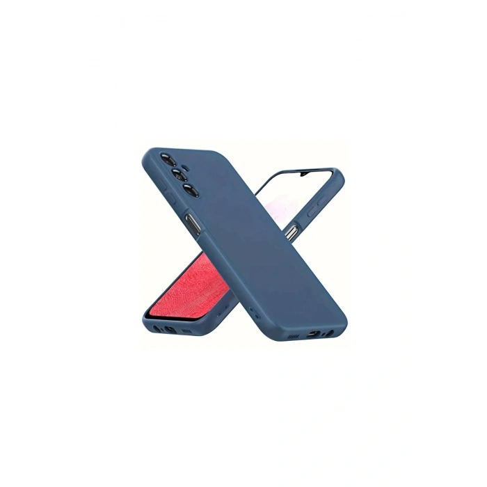 Samsung Galaxy A34 5g Kılıf First Silikon - Lacivert