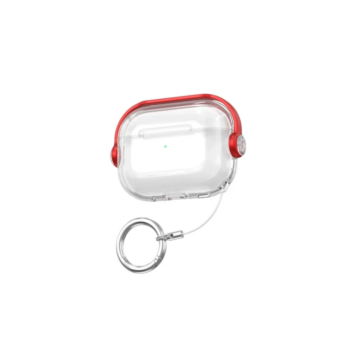 Airpods Pro 3 (3.nesil) Tema Kılıf - Kırmızı