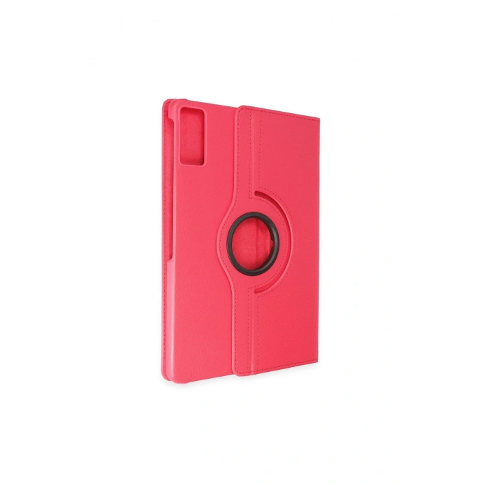 Huawei Honor Pad 10 12.1 Kılıf 360 Tablet Deri Kılıf - Pembe