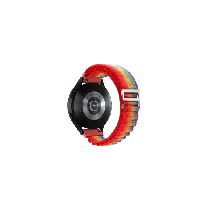 Watch 22mm Kr410 Kumaş Kordon (SAAT DEĞİLDİR) - Gökkuşağı 1