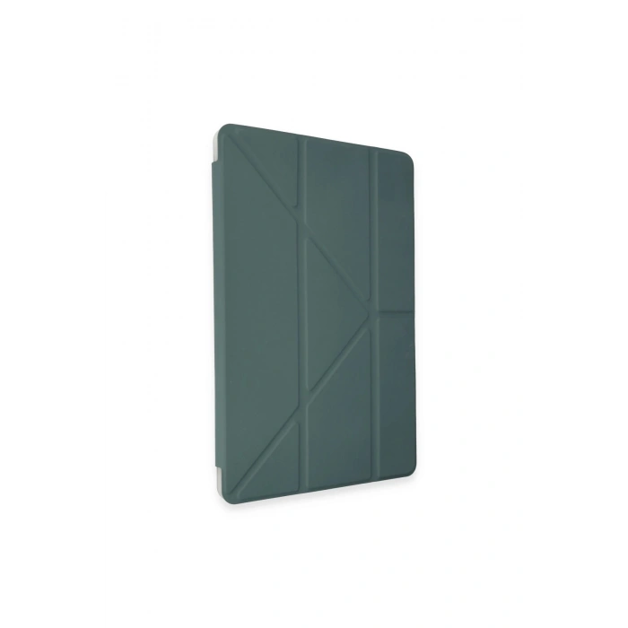 Huawei Honor Pad 9 Kılıf Kalemlikli Mars Tablet Kılıfı - Koyu Yeşil