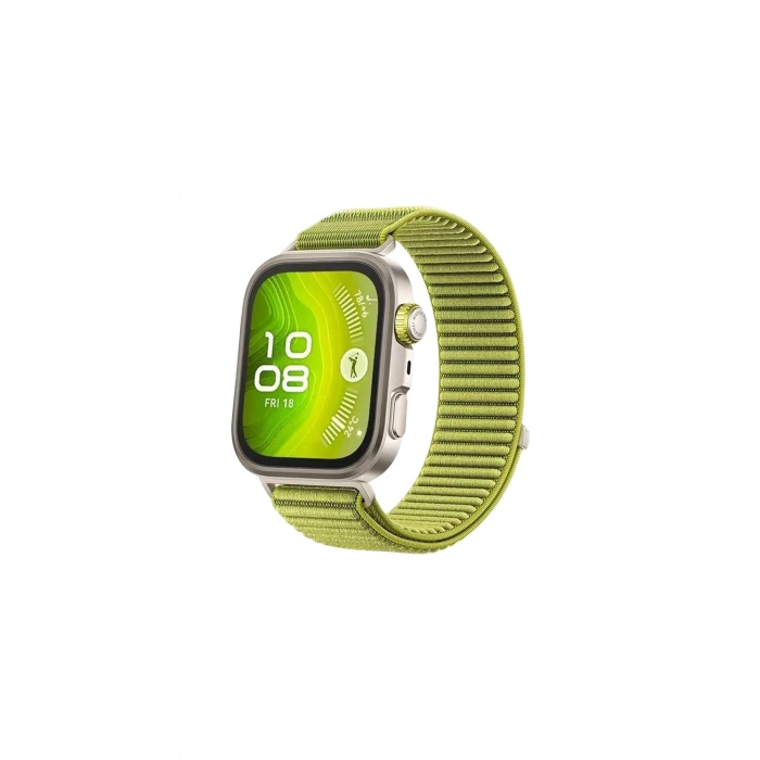 Huawei Fit 4 Braid Kordon (SAAT DEĞİLDİR) - Açık Yeşil
