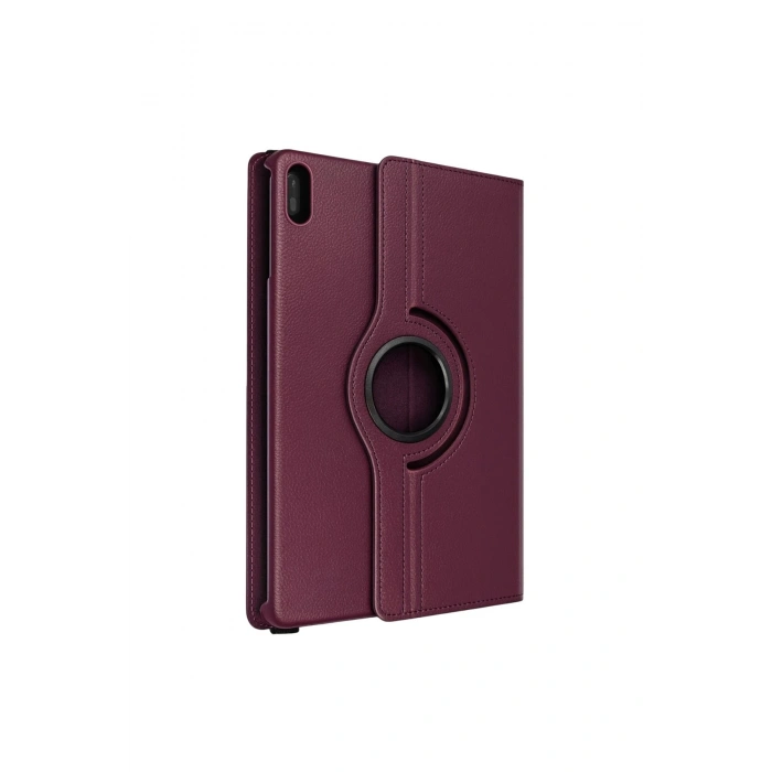 Huawei Matepad 11 10.9 360 Tablet Deri Kılıf - Mürdüm