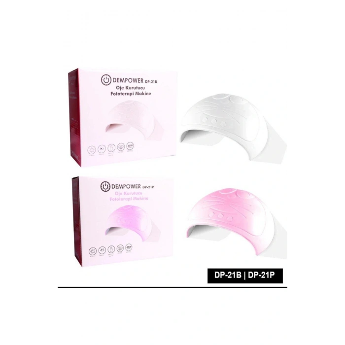 Dempower Oje Kurutucu Fototerapi Makinesi Kedi Motifli